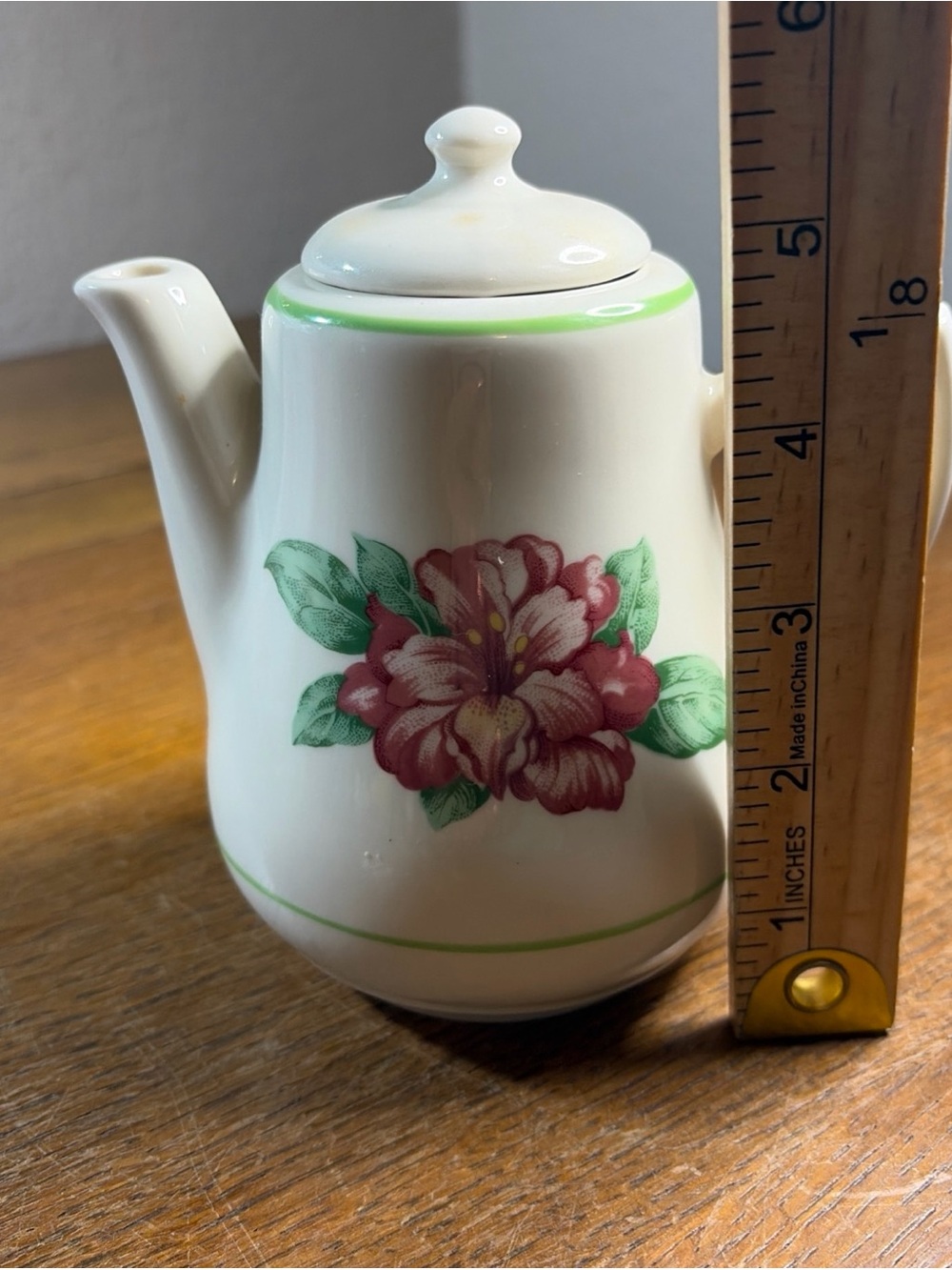 GREENBRIER RESORT HOTEL C&O RAILROAD DOROTHY DRAPER CHINA TEA POT HLC - Picture 9 of 10